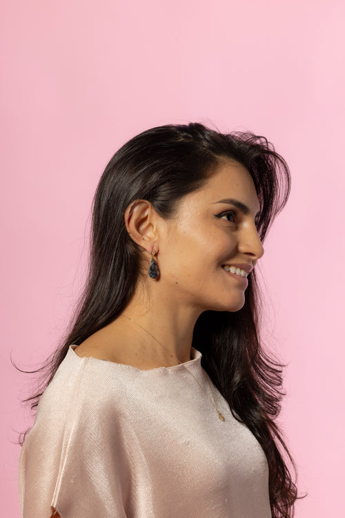 Black & Gold Earrings