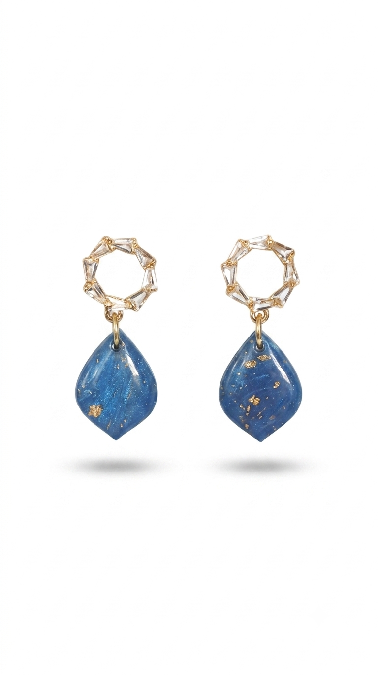 Cobalt Blue Small Drops