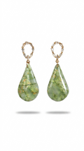 Sage & Gold Earrings