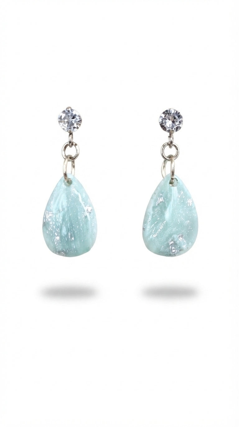 Mint & Silver Drops