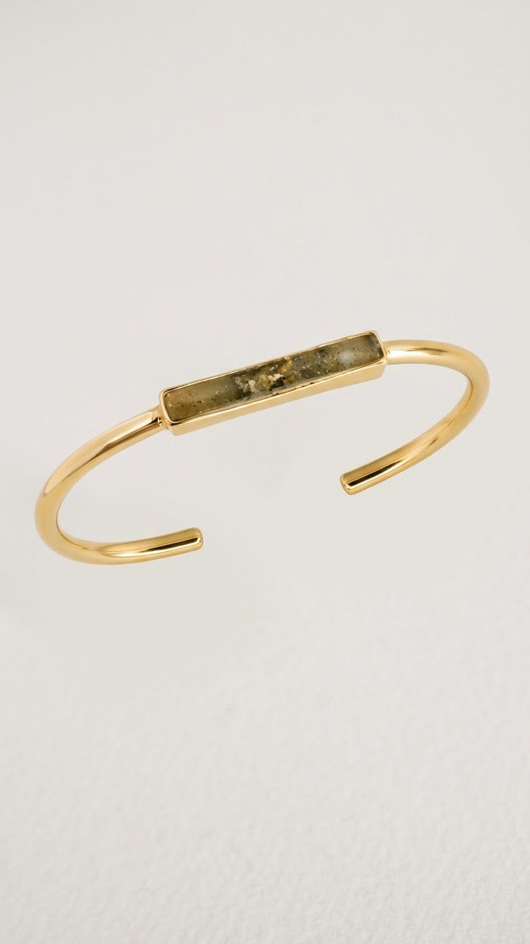 Understated Sage Bangle