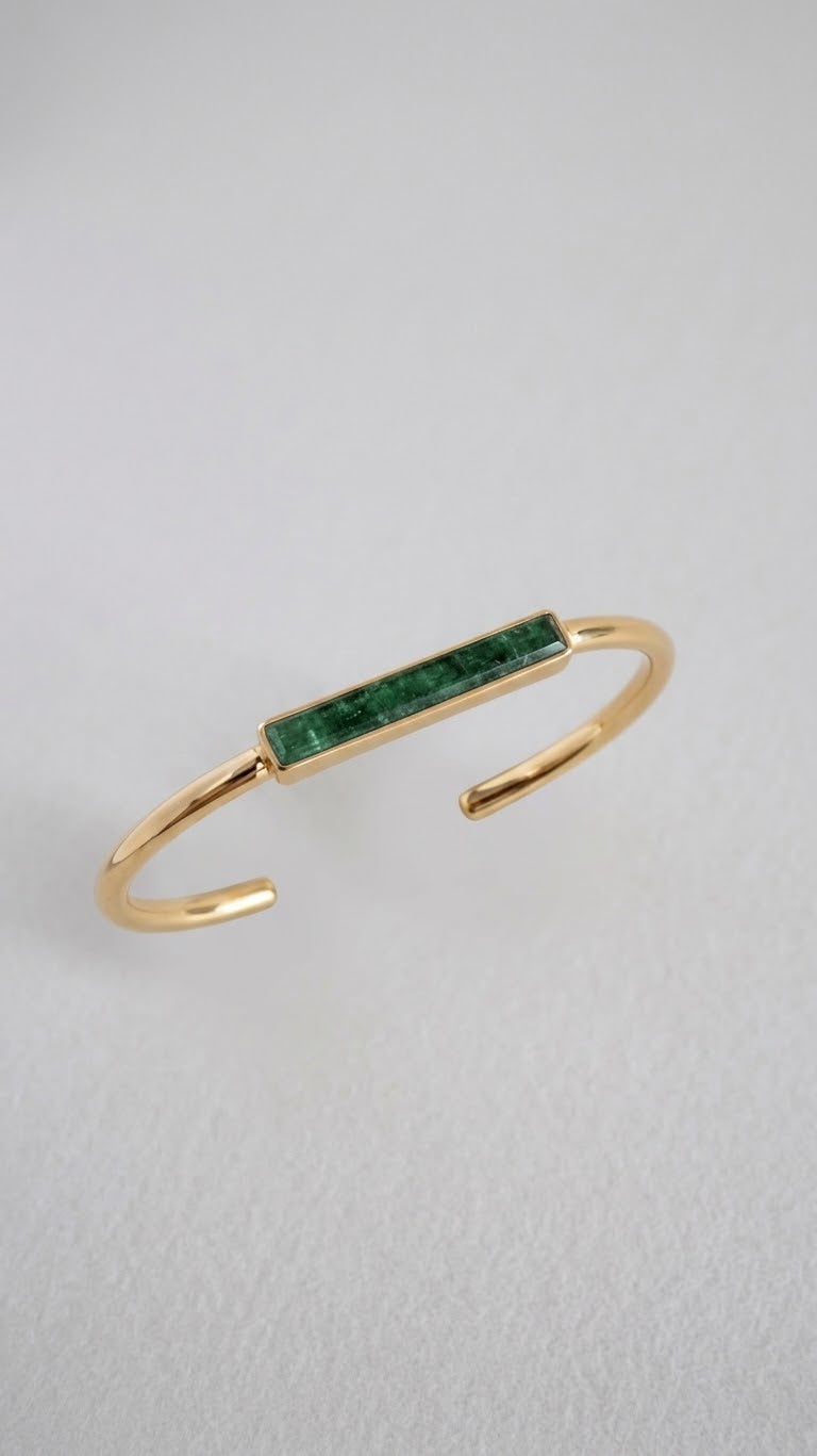Understated Green Bangle